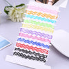 12 Pcs/pack Tattoo Rainbow Chokers Necklace Vintage Punk Elastic Women Jewelry