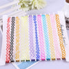 12 Pcs/pack Tattoo Rainbow Chokers Necklace Vintage Punk Elastic Women Jewelry