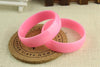 New 2 pcs Fashion Plastic Hand Charm Bracelets & Bangles Light Candy color Women Girl hand Accessories jewelry