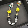 2021 Style Charm Men's Hip-hop Rock Necklace Skull Smiley Face Neutral Copper Zinc Alloy DIY Necklace Jewelry