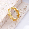 316L Stainless Steel Tree of Life Rings For Women Gold Rings Pattern Finger Rings Girl  Party/Wedding Rings Jewelry