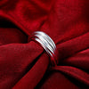 925 Sterling Silver fine Nine Circles Ring For Women Folk-Custom Wedding Party Gifts classic streetwear Jewelry