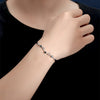 925 Sterling Silver original designer Deer Zircon crystal Bracelet for Women Party Wedding Jewelry Christmas Gifts