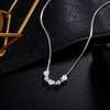 925 sterling Silver Heart bracelets neckalce for women Party wedding accessories designer jewelry sets Couple gifts