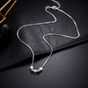 925 sterling Silver Heart bracelets neckalce for women Party wedding accessories designer jewelry sets Couple gifts