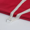 925 sterling Silver romantic charms Tassel Heart bracelets neckalce jewelry sets for women Party wedding gifts