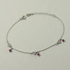New 925 sterling silver zircon heart bracelets simple design fashion sweet girl heart bracelets wild women charms jewelry gift