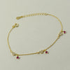 New 925 sterling silver zircon heart bracelets simple design fashion sweet girl heart bracelets wild women charms jewelry gift