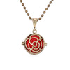 Aromatherapy Necklace Diffuser Pendant Vintage Open Lockets Perfume Aroma Diffuser Essential Oils Diffuser Pendant Necklace
