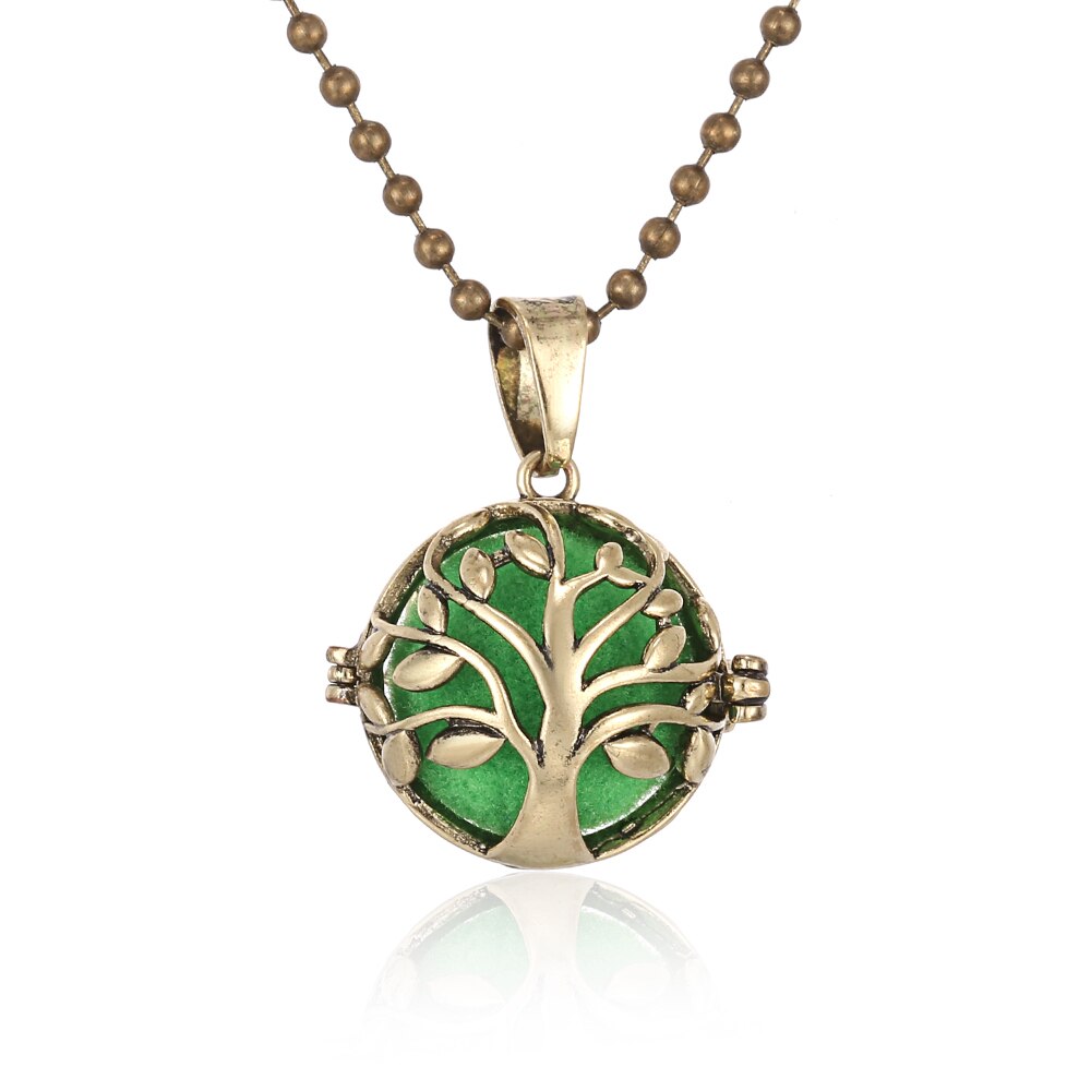 Aromatherapy Necklace Diffuser Pendant Vintage Open Lockets Perfume Aroma Diffuser Essential Oils Diffuser Pendant Necklace