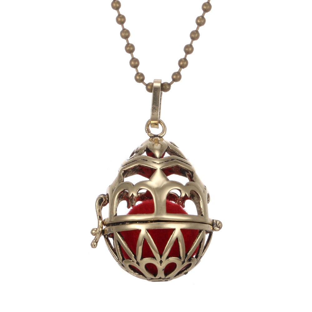 Aromatherapy Necklace Diffuser Pendant Vintage Open Lockets Perfume Aroma Diffuser Essential Oils Diffuser Pendant Necklace