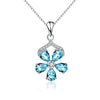 New Arrival 925 Sterling Silver Necklace With Austrian Crystal Star Pendent Collarbone Necklace Chain For Women & Girl Jewelry