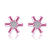 New Arrival Fashion Shiny Austria AAA Crystal 925 Sterling Silver Ladies Stud Earrings Women Jewelry Gift Wholesale Hot Sell