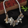 Flowers Necklace Women Bohemia Maxi Necklace Collars African Beads Wedding Engagement Believe Necklace