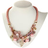Flowers Necklace Women Bohemia Maxi Necklace Collars African Beads Wedding Engagement Believe Necklace