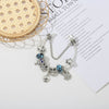 Silver Color Crystal Lovely Owl Pendant Charm Bracelets With Cactus Beads Brracelets For Women Men Jewelry Gift