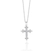 New Arrival Wholesale Fashion silver Jewelry 925 Sterling Silver Cross Pendant Necklace for women men Necklace Fine Jewelry HOT