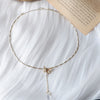 Women Chokers Necklaces Trendy O-chain Metal Geometric All Compatible Party Necklace Female Jewelry