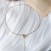 Women Chokers Necklaces Trendy O-chain Metal Geometric All Compatible Party Necklace Female Jewelry