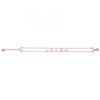 s LOVE Letter Stainless Steel Bracelets For Woman Rose Gold Color Love Heart Bracelet Simple Jewelry Statement Gifts