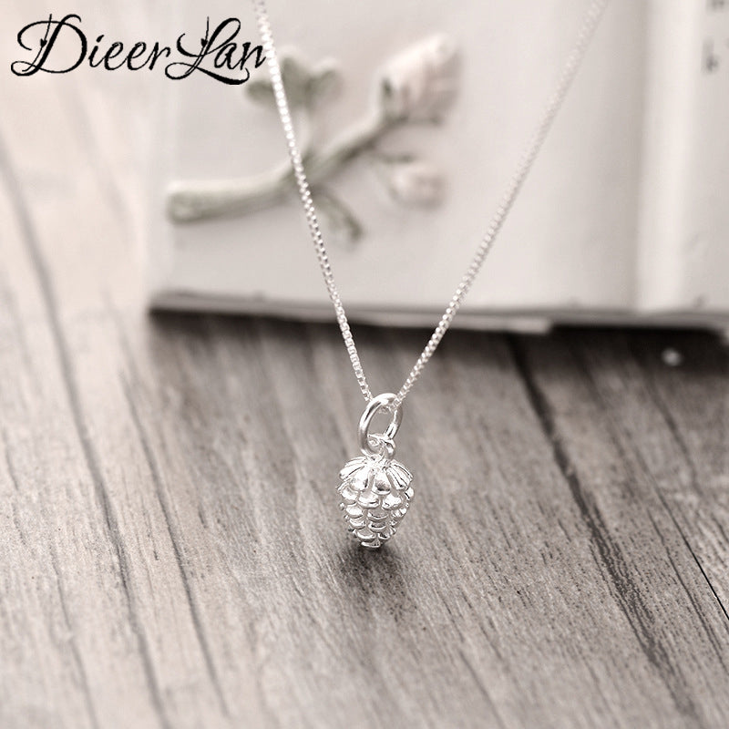 New Arrivals Long 925 Sterling Silver Necklaces Pendant For Women Fashion sterling-silver-jewelry