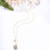 s Love Heart Simple Necklace For Women 2022 Rose Gold Silvery Chain CZ Zircon Heart Pendant Women Jewelry