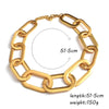Arrive Gold Metal Geometric Necklace High Quality Jewelry Accessories For Women