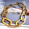 Arrive Gold Metal Geometric Necklace High Quality Jewelry Accessories For Women