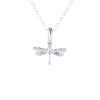 Arrived Jewelry Silver Color Free Spirit Dragonfly Chocker Necklace Pendant For Women Girl