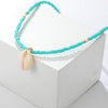Bead Choker Necklace For Women Bohemian Shell Cowrie Pendant Necklace Female Beach Jewelry 2021 Summer