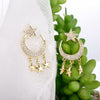 Big Zirconia Moon Stars Drop Earrings For Women CZ Star Tassel Dangle Earrings Geometric Party Earring Gifts Jewelry
