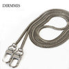 Brand Woman Handbag Accessory Solid Chain Silver Gold Metal Chain  Strap Women Elegant Cute Clutch Purse Chain