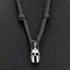 Brave Outdoor Survival Necklace Men's Spartan Helmet Umbrella Rope Necklace Pulseira Masculina Skull Nylon Necklace Collar