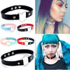 Charm Female Choker with Leg Punk Style Stainless Steel Heart Chokers Necklaces Hiphop Jewelry for Women Men Maxi Colar