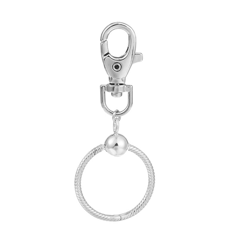 Charm Keychains For Women Handbag Car Keyfobs Brand Keyrings Pendant Charm Beads Accessories DIY Jewelry Gifts