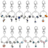Charm Keychains For Women Handbag Car Keyfobs Brand Keyrings Pendant Charm Beads Accessories DIY Jewelry Gifts