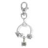 Charm Keychains For Women Handbag Car Keyfobs Brand Keyrings Pendant Charm Beads Accessories DIY Jewelry Gifts