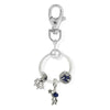 Charm Keychains For Women Handbag Car Keyfobs Brand Keyrings Pendant Charm Beads Accessories DIY Jewelry Gifts