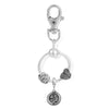 Charm Keychains For Women Handbag Car Keyfobs Brand Keyrings Pendant Charm Beads Accessories DIY Jewelry Gifts