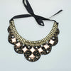 Choker Necklace Ethnic Collares Vintage crystal  Beads Pendant Necklace the first choice of the presents