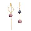 New Christmas Gifts Women Cloth Ball Creative Bridal jewelry Tassel Earrings Fashion Crystal Beads Earrings Jewelry Accessories