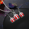 New Christmas Themed Creative Earrings Jewelry Gifts Model Design Enamel Earrings Women Party Fashion Jewelry Accessories