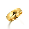 Classic Glossy Plain Ring Men's Women's Rings Metal Gold-Plated Polished Ring Accessories Party Jewelry
