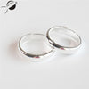 New Couple Rings For Women S999 Sterling Silver And Men Jewelry Beautiful Finger Open Rings For Party Birthd Gift Wedding Ring