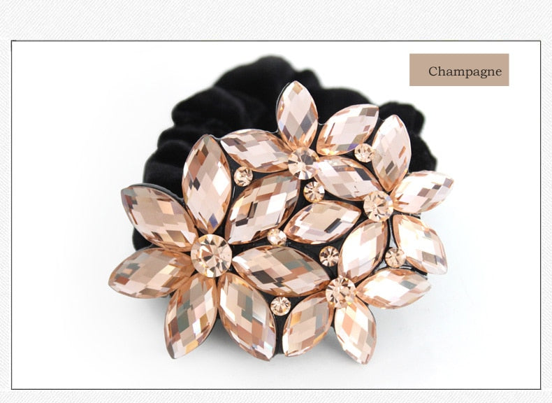 New Crystal Rhinestone 90s Hair Accessories Jewelry Ornament Rope Ring online shop for Women Casual Birtherday Wedding Party