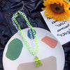 Cute Cartoon Candy Gummy Bear Choker Necklace Harajuku Funny Acrylic Multilayer Necklace Party Jewelry