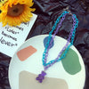 Cute Cartoon Candy Gummy Bear Choker Necklace Harajuku Funny Acrylic Multilayer Necklace Party Jewelry