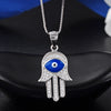 New Design 100% 925 Sterling Silver Necklace Octopus Blue Eye Pendant Necklace Luxury Jewelry Wholesale for Women