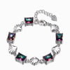 New Design 2020 Multicolor Gemstone Bracelets For Women 925 Silver Jewelry Luxury Women's Bracelet Party Anniversary Gift