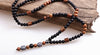 Design Black 6mm BLava Stones Wood Bead Men's Hematite Buddha Bead Necklace